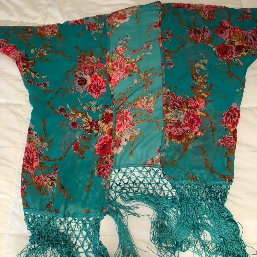 Floral kimono